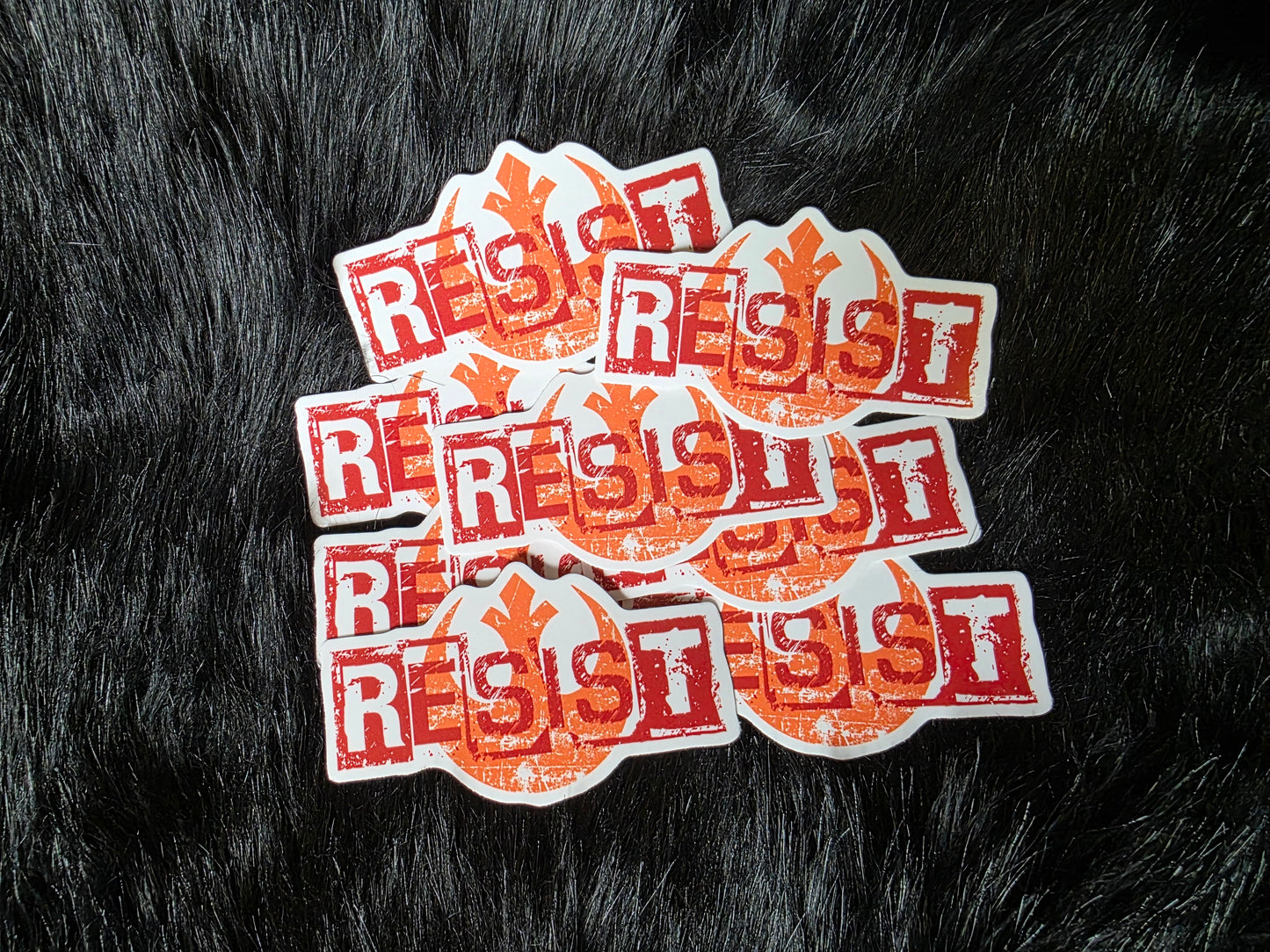 Resist Sticker