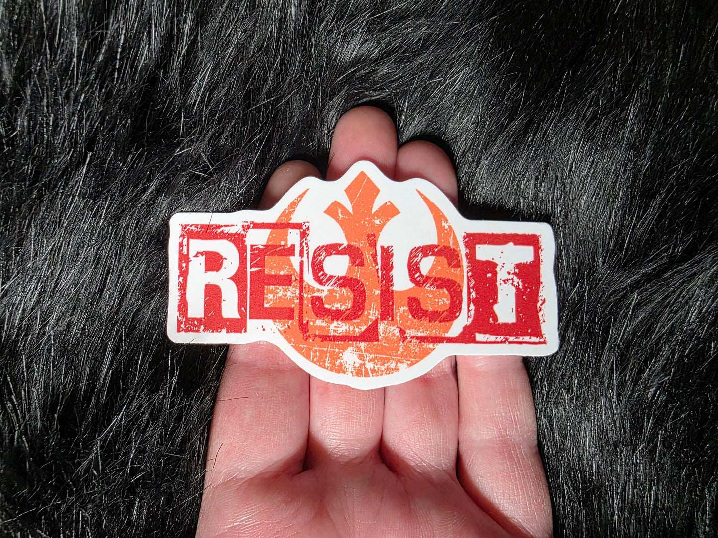 Resist Sticker