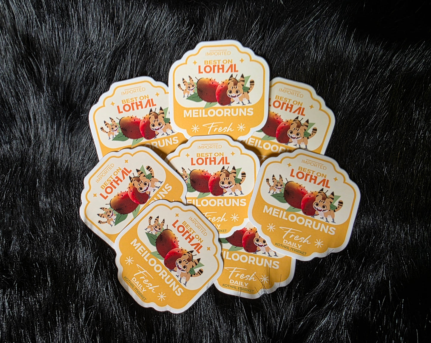 Meilooruns Sticker