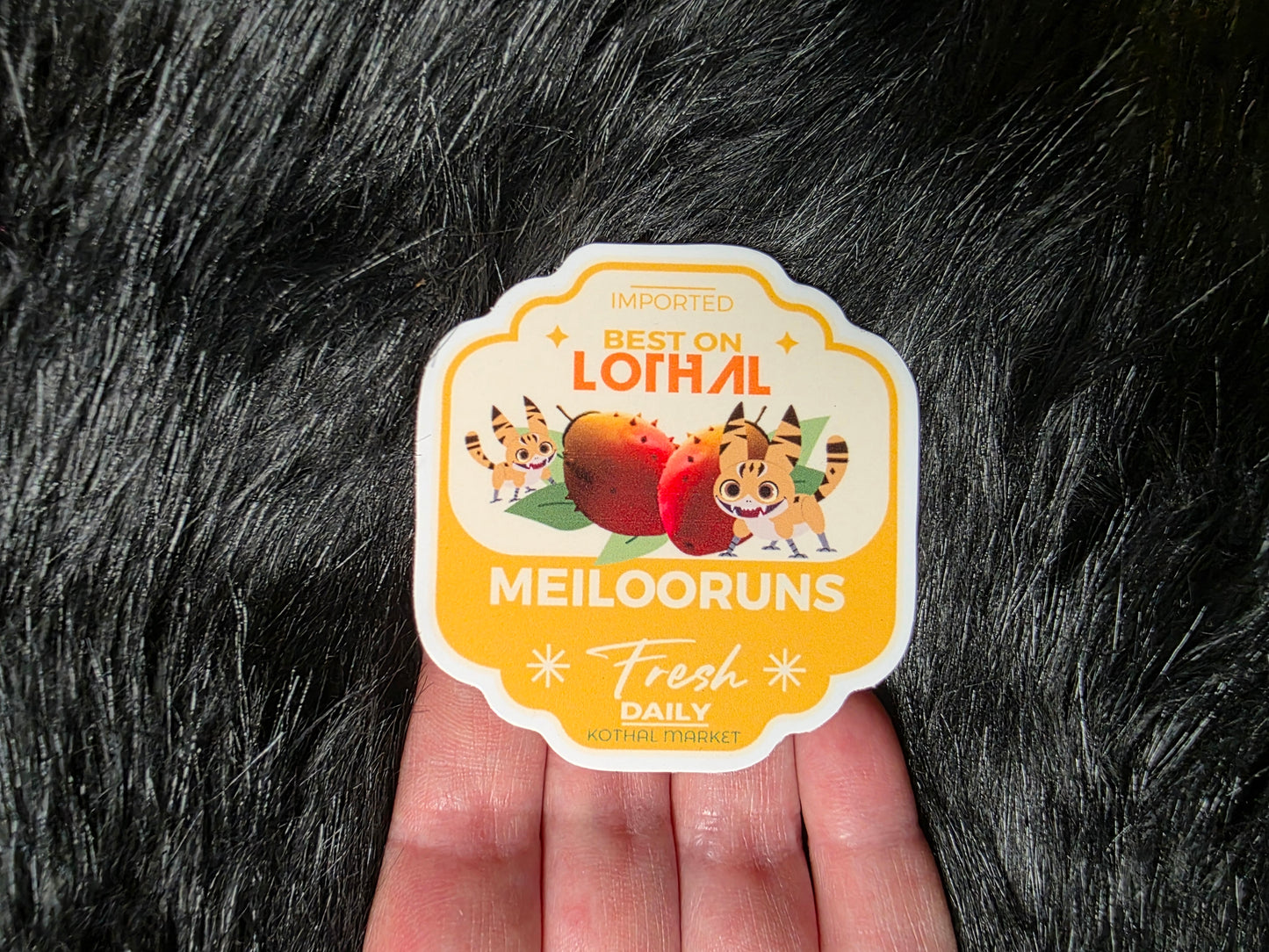 Meilooruns Sticker